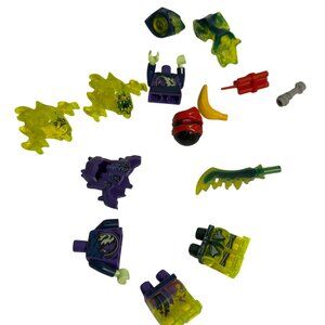 Parts LEGO NINJAGO: Attack of the Morro Dragon Random Accessories 14 Piece lot